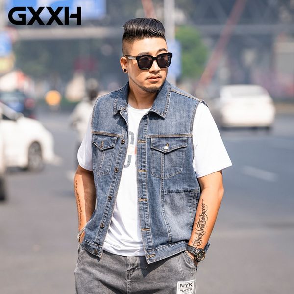 plus size 5xl 6xl 7xl spring denim vest men outdoors cotton multi pocket sleevless cowboy jacket oversized jeans waistcoat coat, Black;white
plus size 5xl 6xl 7xl spring denim vest men outdoors cotton multi pocket sleevless cowboy jacket oversized jeans waistcoat coat, Black;white