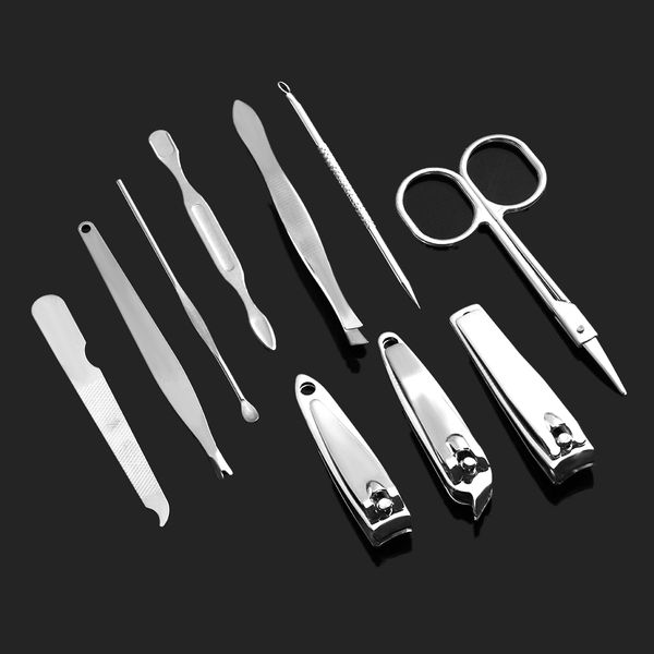 1 set stainless steel tweezer 10 in 1 nail art clipper scissors tweezer knife manicure nail art cutter pedicure manicure tools
1 set stainless steel tweezer 10 in 1 nail art clipper scissors tweezer knife manicure nail art cutter pedicure manicure tools