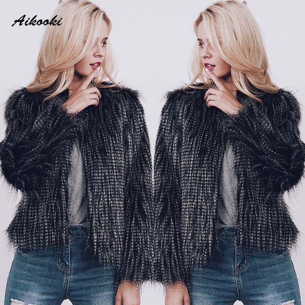 aikooki high street меховые шубы из искусственного меха женщины искусственные шубы осень зима теплая искусственная мохнатая черная куртка па, Black
aikooki high street меховые шубы из искусственного меха женщины искусственные шубы осень зима теплая искусственная мохнатая черная куртка па, Black