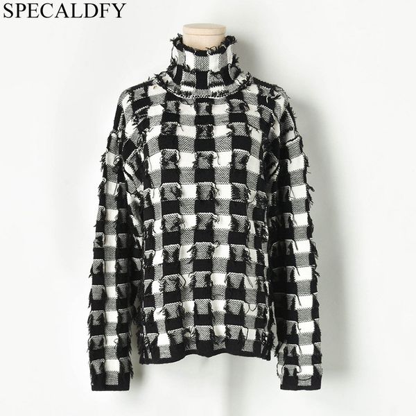 winter turtleneck sweater women long sleeve tassel plaid knitted sweaters ladies jumper pull femme sueter mujer invierno 2019, White;black
winter turtleneck sweater women long sleeve tassel plaid knitted sweaters ladies jumper pull femme sueter mujer invierno 2019, White;black