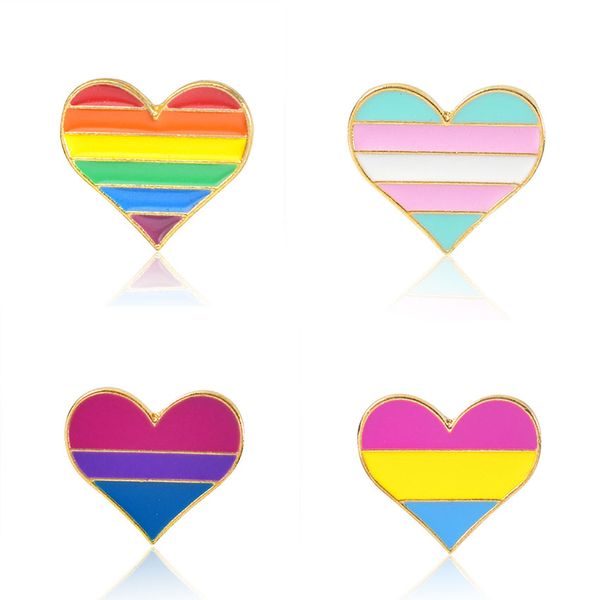 4styles enamel rainbow brooch pins love shape metal pin hearts brooches lapel brooch unique clothes pins badge jewelry accessory gifts, Gray
4styles enamel rainbow brooch pins love shape metal pin hearts brooches lapel brooch unique clothes pins badge jewelry accessory gifts, Gray