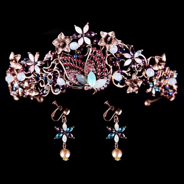 vintage style корона набор с rhinestone бабочки формы цветком клипа серьги венчания невеста аксессуары ювелирными изделиями, Slivery;golden
vintage style корона набор с rhinestone бабочки формы цветком клипа серьги венчания невеста аксессуары ювелирными изделиями, Slivery;golden