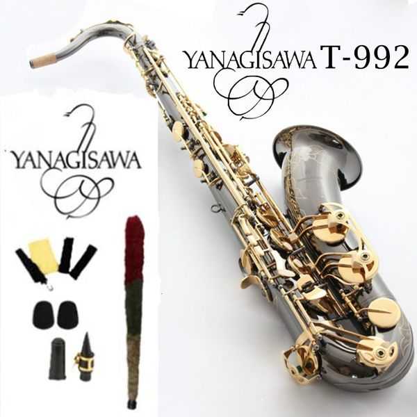 new japan yanagisawa tenor saxophone t-992 model bb black gold saxophone with musical instruments accessories 4c mouthpieces
new japan yanagisawa tenor saxophone t-992 model bb black gold saxophone with musical instruments accessories 4c mouthpieces