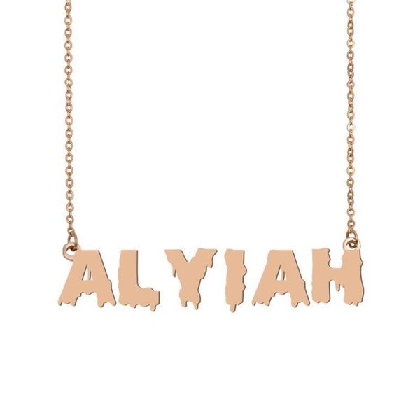 alyiah name necklace , cool bloody art name necklace for halloween and santa's day jewelry gift for kids boys girls, Silver
alyiah name necklace , cool bloody art name necklace for halloween and santa's day jewelry gift for kids boys girls, Silver