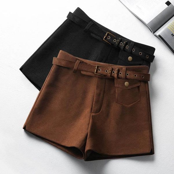 suede shorts women fashion elegant short mujer high waist shorts light tan black autumn winter slim wide leg women c5182, White;black
suede shorts women fashion elegant short mujer high waist shorts light tan black autumn winter slim wide leg women c5182, White;black