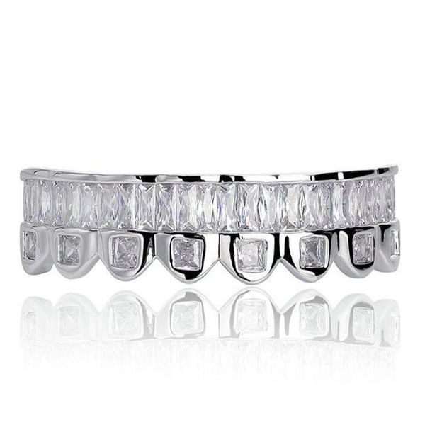 новый багет набор зубов grillz верх низ silver цвет грили стоматологический рот хип-хоп мода ювелирные рэпер ювелирные изделия
новый багет набор зубов grillz верх низ silver цвет грили стоматологический рот хип-хоп мода ювелирные рэпер ювелирные изделия