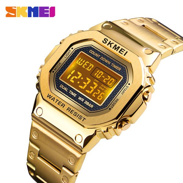 sports watches men electronic led digital mens watches brand luxury male clock waterproof watch relogio masculino skmei cj191213, Slivery;brown
sports watches men electronic led digital mens watches brand luxury male clock waterproof watch relogio masculino skmei cj191213, Slivery;brown