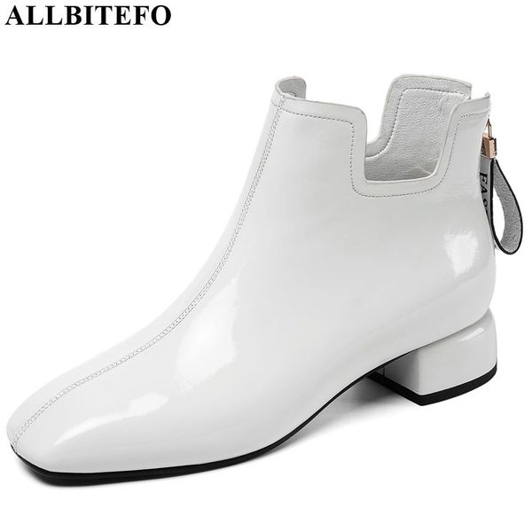 allbitefo genuine leather autumn winter women boots leisure comfortable ankle boots square toe fashion girls, Black
allbitefo genuine leather autumn winter women boots leisure comfortable ankle boots square toe fashion girls, Black