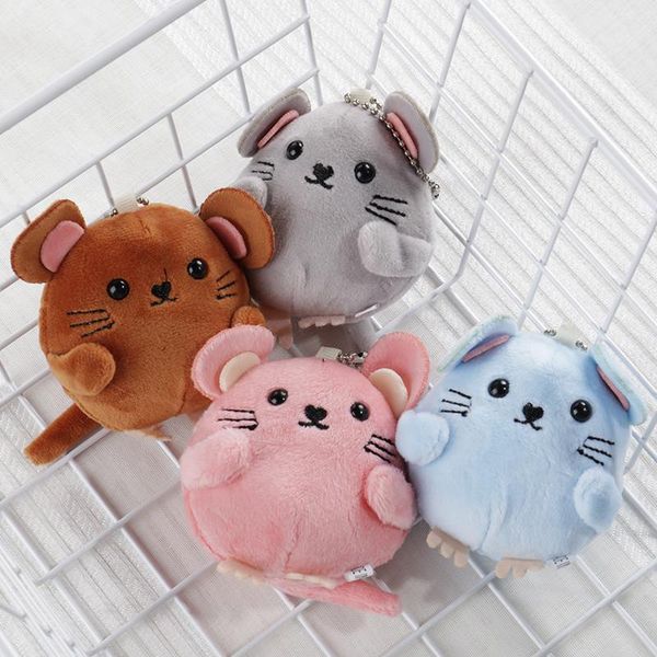 plush keychain with soft toy baby hand bell bag charm cute stuffed fluffy mouse stroller toy child room decoration newborn toys 
plush keychain with soft toy baby hand bell bag charm cute stuffed fluffy mouse stroller toy child room decoration newborn toys