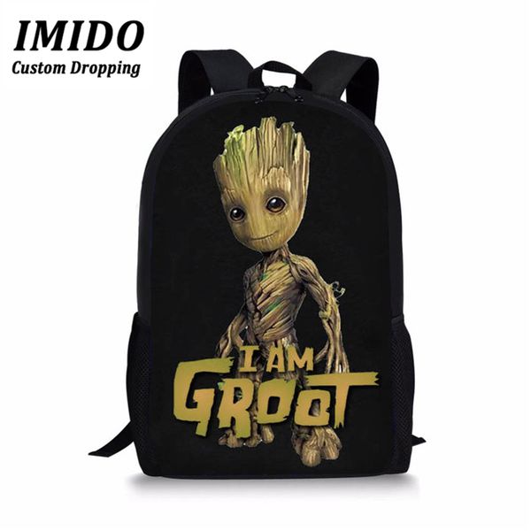imido cartoon i am groot school bag for teenager boys kids cool orthopedic schoolbag black cute primary child bookbags mochilas
imido cartoon i am groot school bag for teenager boys kids cool orthopedic schoolbag black cute primary child bookbags mochilas