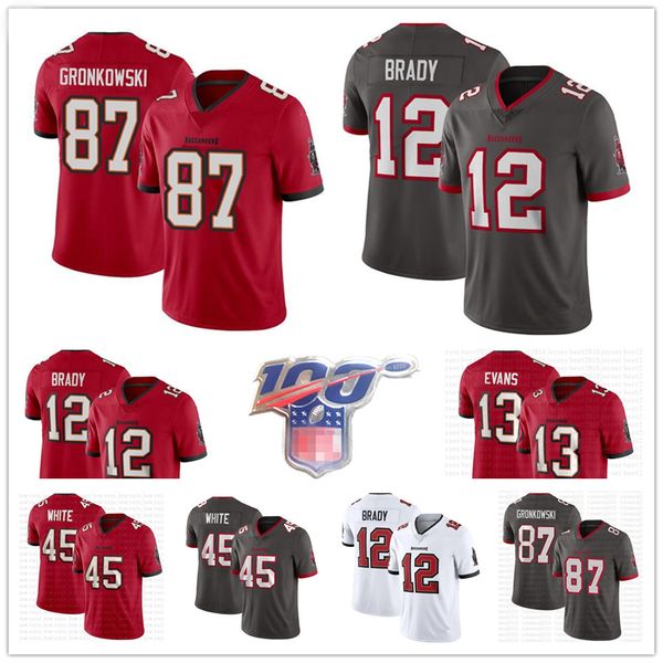 new 12 tom brady tampa bay rob 87 gronkowski buccaneer jersey 14 chris godwin white 13 mike evans 45 devin white football jerseys, Black;red
new 12 tom brady tampa bay rob 87 gronkowski buccaneer jersey 14 chris godwin white 13 mike evans 45 devin white football jerseys, Black;red