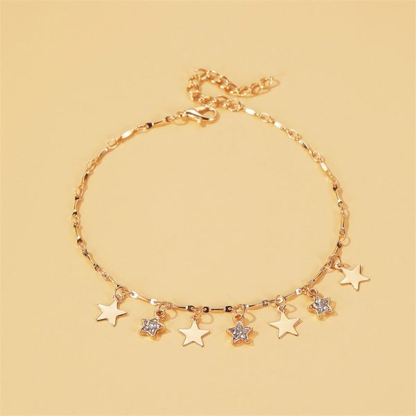 charm gold silver color foot chain rhinestone star anklets for women ladies leg ankle bracelet anklet summer beach jewelry, Red;blue
charm gold silver color foot chain rhinestone star anklets for women ladies leg ankle bracelet anklet summer beach jewelry, Red;blue