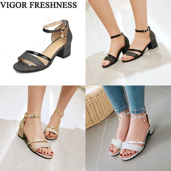 vigor freshness woman summer sandals 5cm heels shoes women sandals slip on sandalia feminina lady shoes plus sizes 48 49 m439, Black
vigor freshness woman summer sandals 5cm heels shoes women sandals slip on sandalia feminina lady shoes plus sizes 48 49 m439, Black