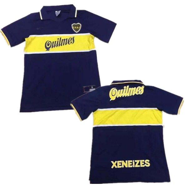 97 98 boca juniors retro soccer jersey maradona vintage caniggia 1997 1996 1998 maglia classic football shirts maillot camiseta de futbol, Black;yellow
97 98 boca juniors retro soccer jersey maradona vintage caniggia 1997 1996 1998 maglia classic football shirts maillot camiseta de futbol, Black;yellow