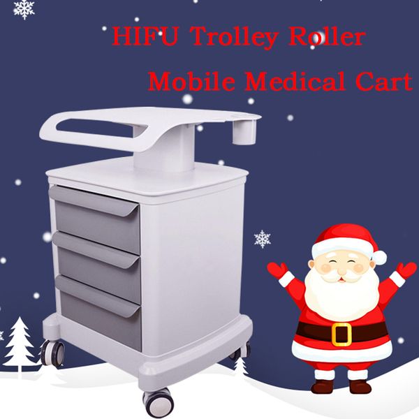 hifu trolley roller mobile medical cart with draws assembled stand holder for salon spa hifu machine 
hifu trolley roller mobile medical cart with draws assembled stand holder for salon spa hifu machine