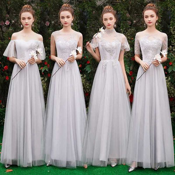ethnic clothing gray bridesmaid dress female vestidos long evening sister group girlfriends wedding party girls, Red
ethnic clothing gray bridesmaid dress female vestidos long evening sister group girlfriends wedding party girls, Red