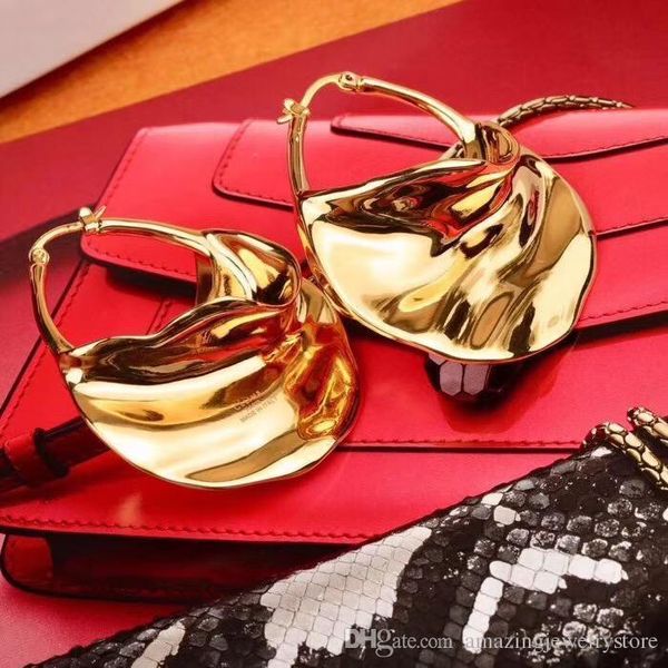 brand name earring hoop luxury 18k gold plated earrings women brass material jewelry ps6631a, Silver
brand name earring hoop luxury 18k gold plated earrings women brass material jewelry ps6631a, Silver