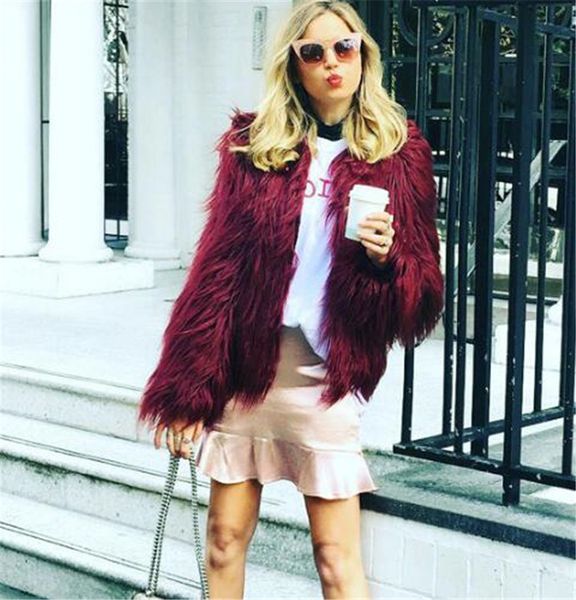 plus size 6xl 2018 new white faux fur coats jacket women long sleeve elegant female autumn winter outwear fuffly fake fur coat, Black
plus size 6xl 2018 new white faux fur coats jacket women long sleeve elegant female autumn winter outwear fuffly fake fur coat, Black