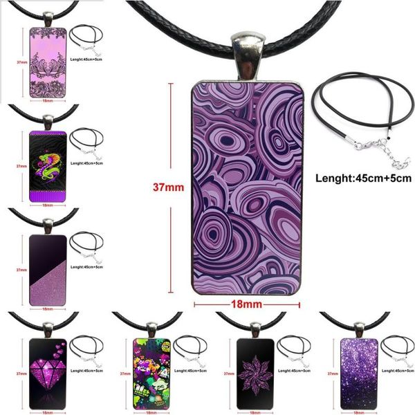 black gold purple fashion glass cabochon pendant necklace women steel color choker rectangle necklace for unisex, Silver
black gold purple fashion glass cabochon pendant necklace women steel color choker rectangle necklace for unisex, Silver