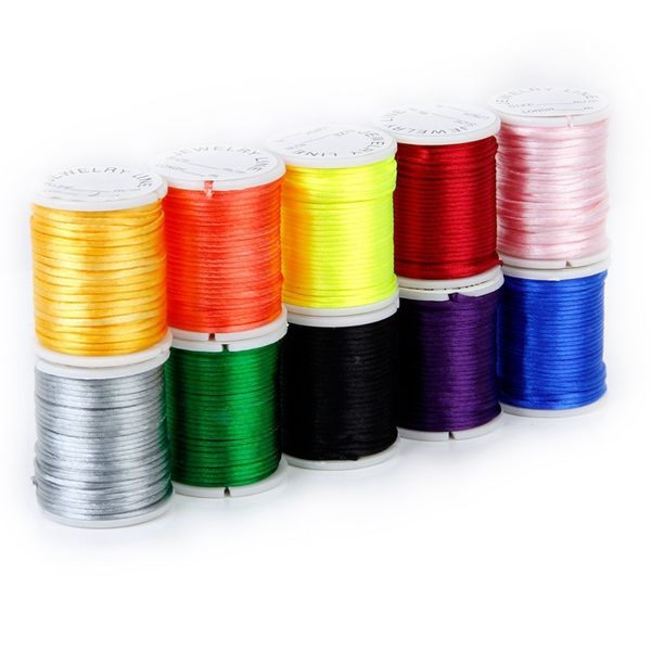 new 10 rolls mixed cord in nylon of colour beads chain of thread for the craft jewelry 1 mm, Black;white
new 10 rolls mixed cord in nylon of colour beads chain of thread for the craft jewelry 1 mm, Black;white