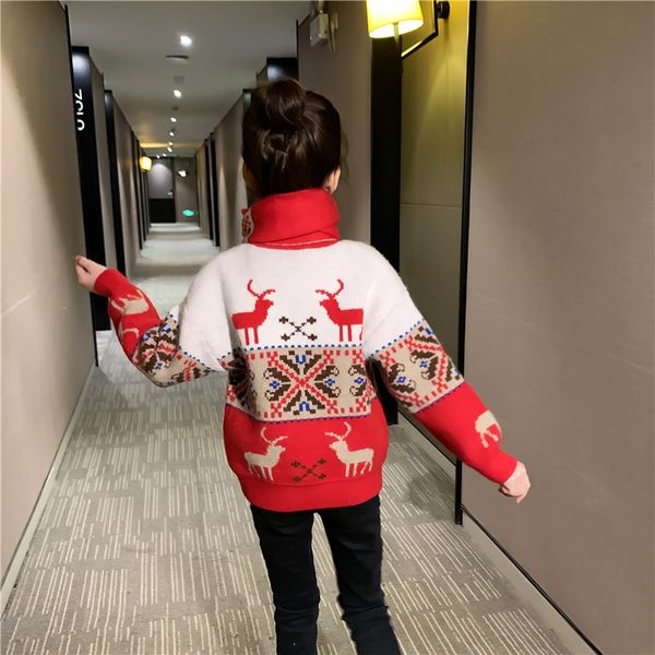 urrhm girls pullover base sweater 2019 children's foreign style pullover knitted sweater medium and large children's plush thicken, Blue
urrhm girls pullover base sweater 2019 children's foreign style pullover knitted sweater medium and large children's plush thicken, Blue
