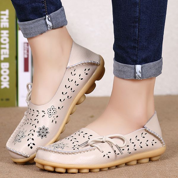 women flats women genuine leather shoes slip on loafers woman soft nurse ballerina shoes plus size 35-44 casual sapato feminino, Black
women flats women genuine leather shoes slip on loafers woman soft nurse ballerina shoes plus size 35-44 casual sapato feminino, Black