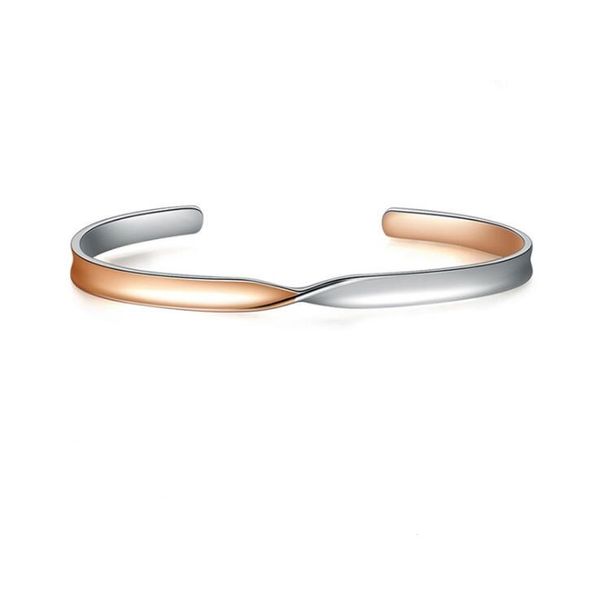 fashion stainless steel twisted knot cuff bangle for lovers couples 316l surgical grade titanium steel bowtie women bracelet, Black
fashion stainless steel twisted knot cuff bangle for lovers couples 316l surgical grade titanium steel bowtie women bracelet, Black