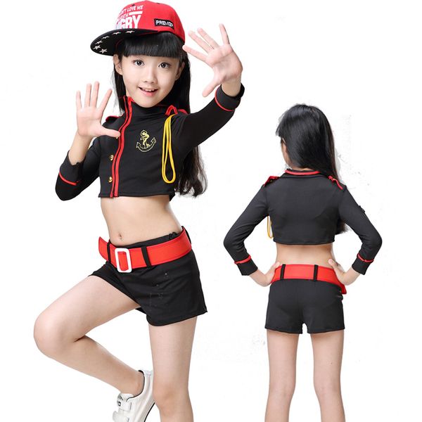 girl black hip-hop hip hop costume aerobics jazz dance children cheerleader costume shirt pants student suit for kids, Black;red
girl black hip-hop hip hop costume aerobics jazz dance children cheerleader costume shirt pants student suit for kids, Black;red