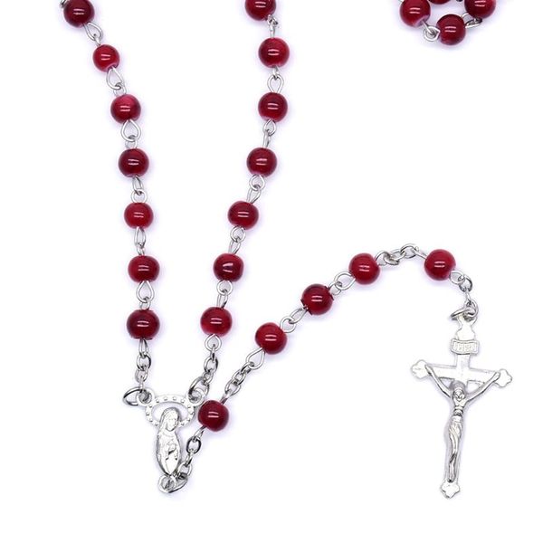 6мм rosary стеклянных бусин иисуса крест ожерелье шарма цепи ювелирных изделия христос другие праздничные вечеринки
6мм rosary стеклянных бусин иисуса крест ожерелье шарма цепи ювелирных изделия христос другие праздничные вечеринки