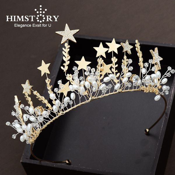 himstory handmade звезды коронки драгоценностями серьги tiara корона свадебные аксессуары для волос люкс для волос диадемы pearl женщины диа, White;golden
himstory handmade звезды коронки драгоценностями серьги tiara корона свадебные аксессуары для волос люкс для волос диадемы pearl женщины диа, White;golden