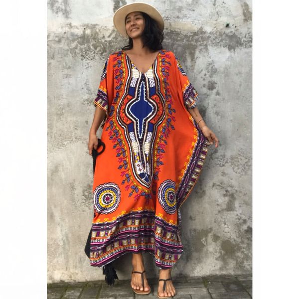 ethnic africa women cover up plus size printed v neck maxi boho hipppie dashiki bikini beach kaftan dresses gs438b, Red
ethnic africa women cover up plus size printed v neck maxi boho hipppie dashiki bikini beach kaftan dresses gs438b, Red