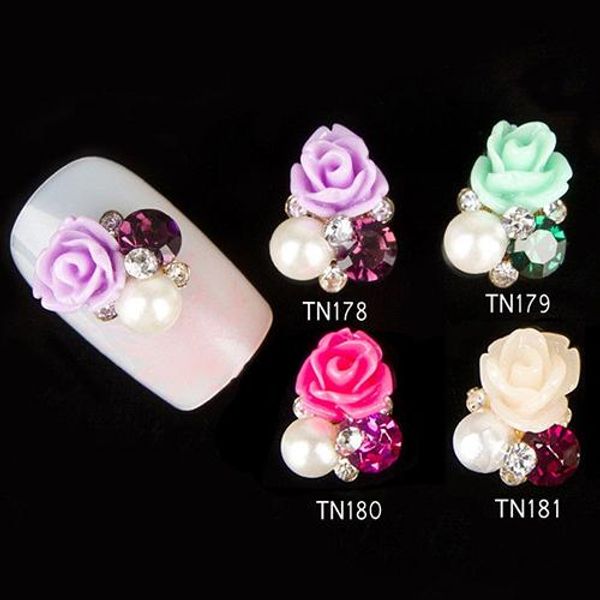 10 pcs 3d rose flower nail art stickers tips studs rhinestone nail decor jewelry, Silver;gold
10 pcs 3d rose flower nail art stickers tips studs rhinestone nail decor jewelry, Silver;gold