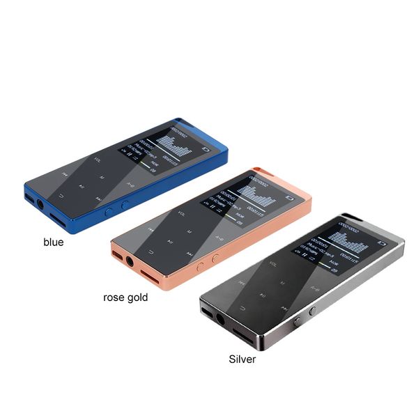 4/8/16gb mp3 bluetooth portable digital player tf card slot touch button fm radio bluetooth mp3 w/ headphones luxury metal shell
4/8/16gb mp3 bluetooth portable digital player tf card slot touch button fm radio bluetooth mp3 w/ headphones luxury metal shell