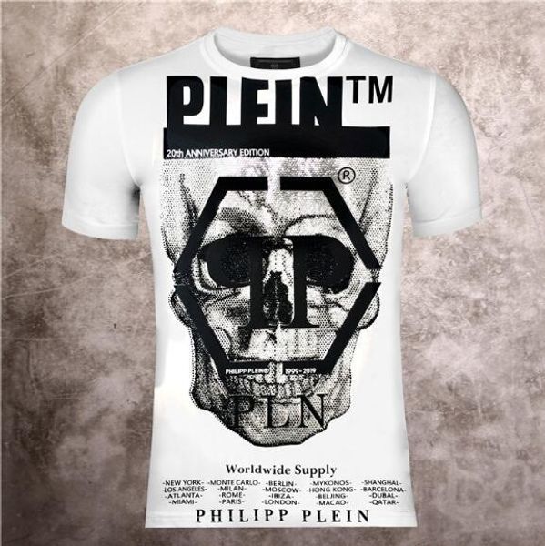 2020 spring summer brand design t-shirts men's casual tees fashion crystal skull print tshirt men luxury streetwear hip hop, Black;brown
2020 spring summer brand design t-shirts men's casual tees fashion crystal skull print tshirt men luxury streetwear hip hop, Black;brown
