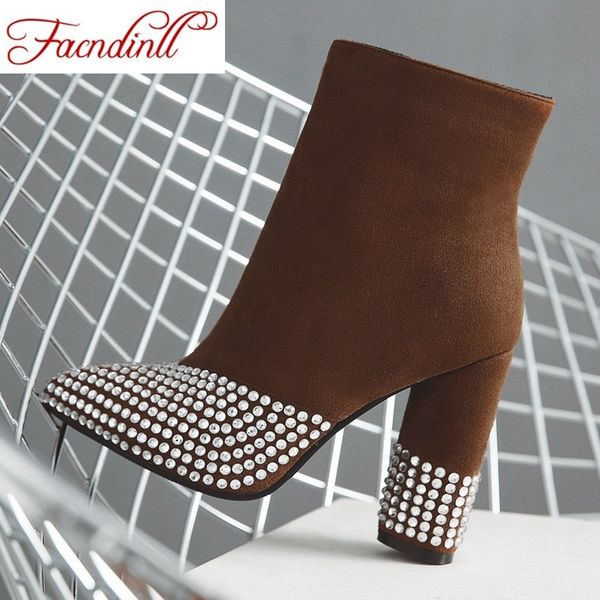 facndinll high qulaity new fashion ankle boots for women autumn winter shoes high heels rhinestone pointed toe woman dress, Black
facndinll high qulaity new fashion ankle boots for women autumn winter shoes high heels rhinestone pointed toe woman dress, Black