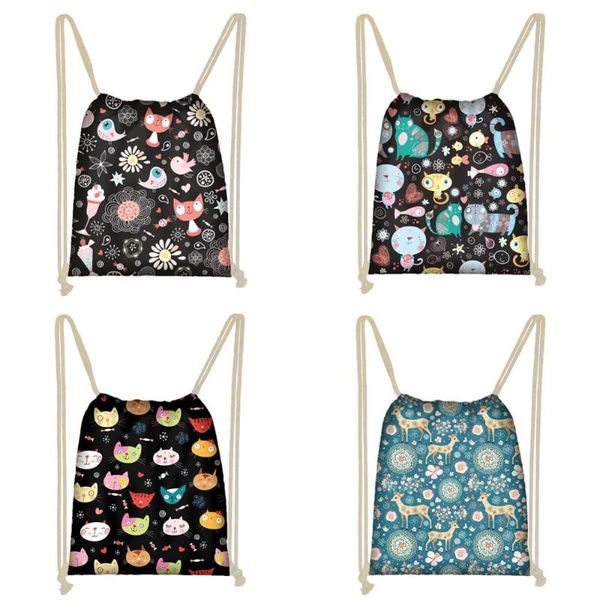 twoheartsgirl cartoon cat birds print string sack drawstring backpack for women small children kids storage bag travel softbacks
twoheartsgirl cartoon cat birds print string sack drawstring backpack for women small children kids storage bag travel softbacks
