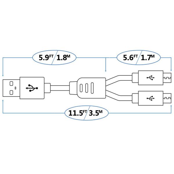 vr charging adapter 2-in-1 micro+mini usb charging cable adapter for ps4 for dualshock 4 wireless controller
vr charging adapter 2-in-1 micro+mini usb charging cable adapter for ps4 for dualshock 4 wireless controller