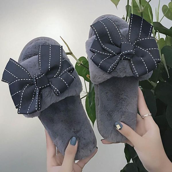women home slippers casual indoor slipper cute bow women warm autumn winter shoes for girls 2019 new flat shoes zapatos de mujer, Black
women home slippers casual indoor slipper cute bow women warm autumn winter shoes for girls 2019 new flat shoes zapatos de mujer, Black