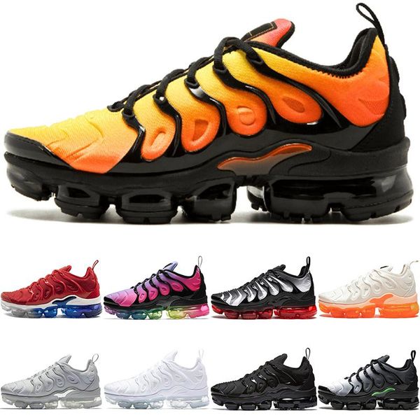 tn plus mens women running shoes sunset be true yellow triple black white hyper red men trainer sport sneaker size 5.5-11
tn plus mens women running shoes sunset be true yellow triple black white hyper red men trainer sport sneaker size 5.5-11