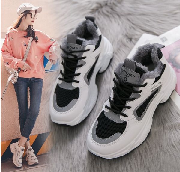 winter warm platform woman snow boots plush female casual sneakers female snow boots warm shoes fur, Black
winter warm platform woman snow boots plush female casual sneakers female snow boots warm shoes fur, Black
