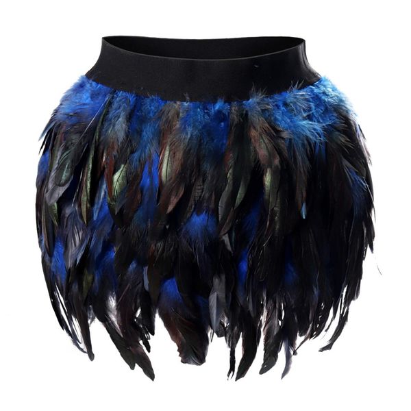 fashion feather high waist skirts women body harness belt club party female dress multilayer mini costume street skirts elastic, Black;white
fashion feather high waist skirts women body harness belt club party female dress multilayer mini costume street skirts elastic, Black;white