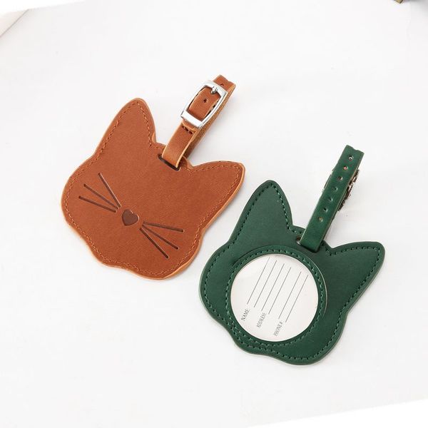 10pcs cat leather suitcase luggage tag label bag pendant handbag travel accessories name id address tags, Black
10pcs cat leather suitcase luggage tag label bag pendant handbag travel accessories name id address tags, Black