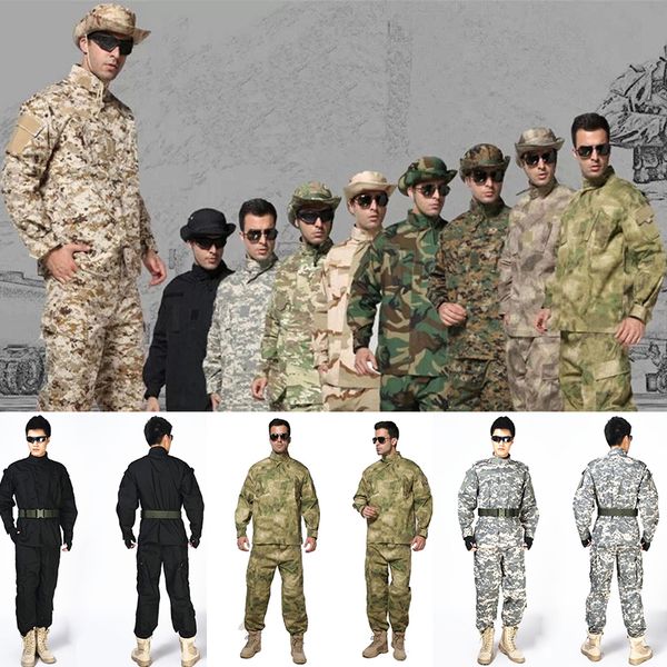hunting clothes camouflage suit sets tactical combat shirt pants clothing bdu army uniform us a-tacs fg acu au, Camo
hunting clothes camouflage suit sets tactical combat shirt pants clothing bdu army uniform us a-tacs fg acu au, Camo