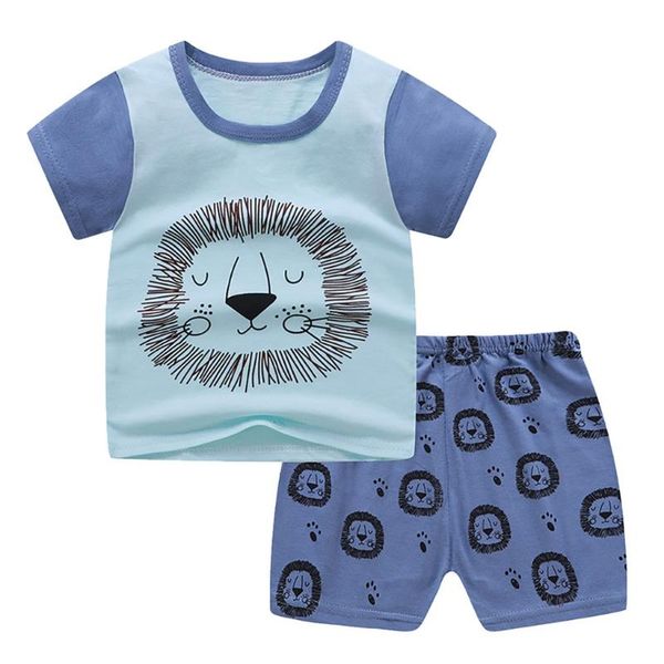 2pcs clothing set 2020 toddler child baby boys girls short sleeve cartoon shirt+pants outfits set roupas infantil menina, White
2pcs clothing set 2020 toddler child baby boys girls short sleeve cartoon shirt+pants outfits set roupas infantil menina, White