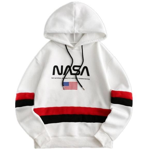 mens stitching hooded sweater letter stripe print hit color casual loose sweater long sleeve white, Black
mens stitching hooded sweater letter stripe print hit color casual loose sweater long sleeve white, Black