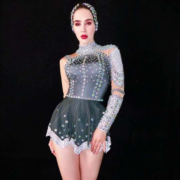 big stretch sparkly colorful rhinestones short dress women bar party nightclub singer dress birthday dancer costume headdress, Black;red
big stretch sparkly colorful rhinestones short dress women bar party nightclub singer dress birthday dancer costume headdress, Black;red