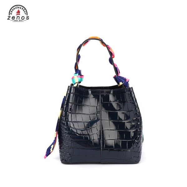 zenos genuine leather crossbody women bag alligator emboss ladies shoulder bag luxury casual handbags female removable strap
zenos genuine leather crossbody women bag alligator emboss ladies shoulder bag luxury casual handbags female removable strap