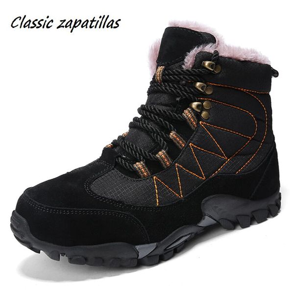 heidsy big size men winter snow shoes warm plush male winter boots non-slip snow boots for men outdoor casual ankle, Black
heidsy big size men winter snow shoes warm plush male winter boots non-slip snow boots for men outdoor casual ankle, Black