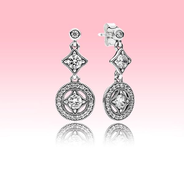 women elegant retro dangle earring cz diamond wedding jewelry with original box for pandora real 925 sterling silver stud earrings set
women elegant retro dangle earring cz diamond wedding jewelry with original box for pandora real 925 sterling silver stud earrings set