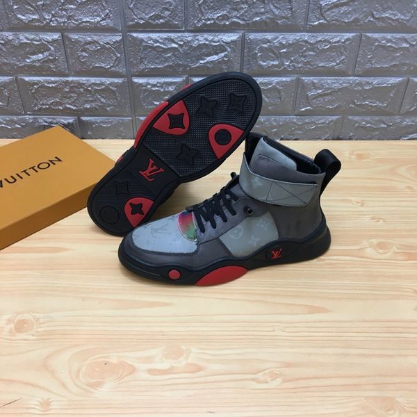 new style luxury men's casual sneakers fashion design brand platform high-men's shoes can be worn in all seasons jmys, Black
new style luxury men's casual sneakers fashion design brand platform high-men's shoes can be worn in all seasons jmys, Black